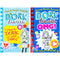 Dork Diaries 2 Books Collection Set by Rachel Renee Russell (Dork Diaries OMG: All About Me Diary & Dork Diaries 3 ½ : How to Dork Your Diary)