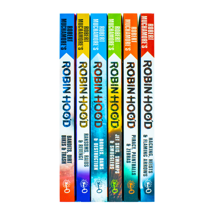 Robert Muchamore's Robin Hood Series 6 Book Set Collection