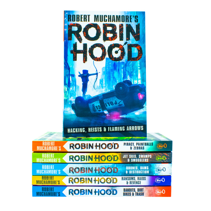 Robert Muchamore's Robin Hood Series 6 Book Set Collection