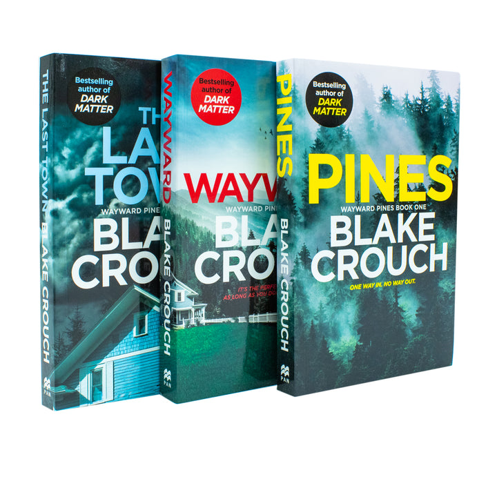 The Wayward Pines Trilogy 3 Book Set by Blake Crouch – Includes Pines, Wayward & The Last Wayward Pines Town! Must-Have Series for Thriller Fans!