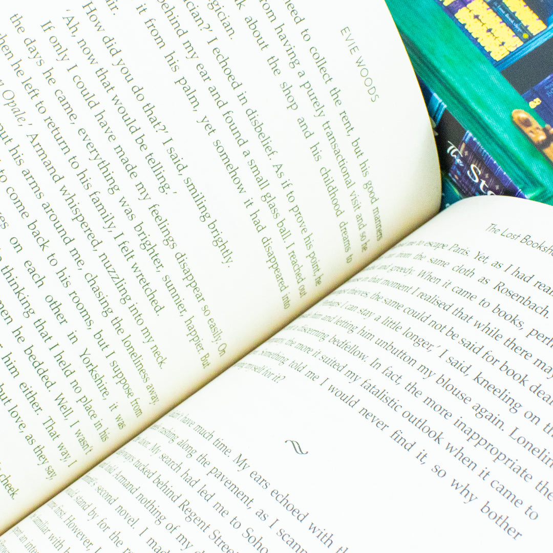 Evie Woods 3 Books Collection Set (The Mysterious Bakery on Rue de Paris, The Story Collector and The Lost Bookshop)