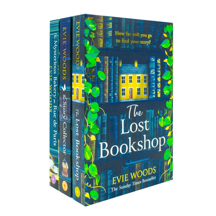Evie Woods 3 Books Collection Set (The Mysterious Bakery on Rue de Paris, The Story Collector and The Lost Bookshop)
