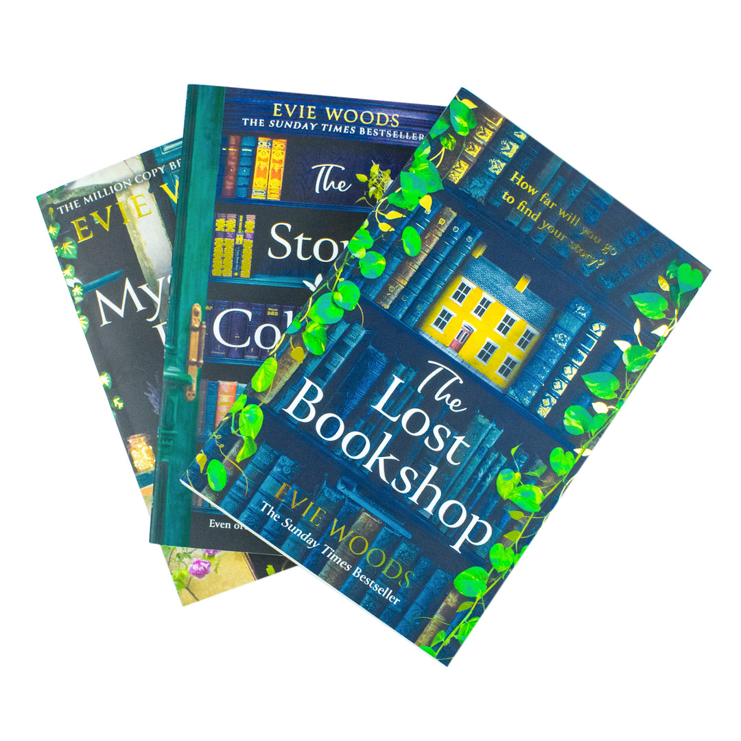 Evie Woods 3 Books Collection Set (The Mysterious Bakery on Rue de Paris, The Story Collector and The Lost Bookshop)