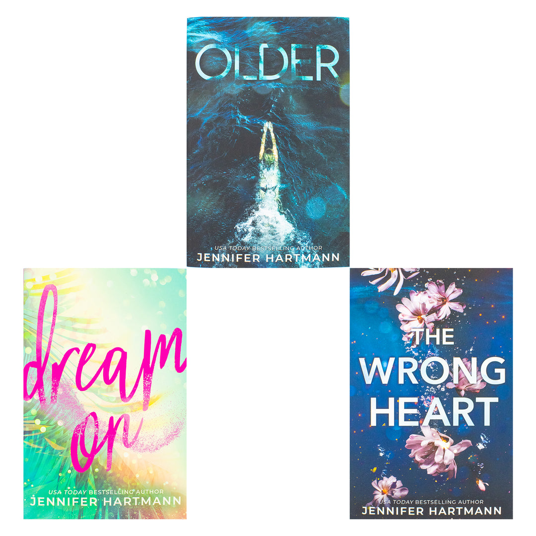 Jennifer Hartmann Collection 3 Books Set Fiction (The Wrong Heart, Older & Dream On) - Paperback