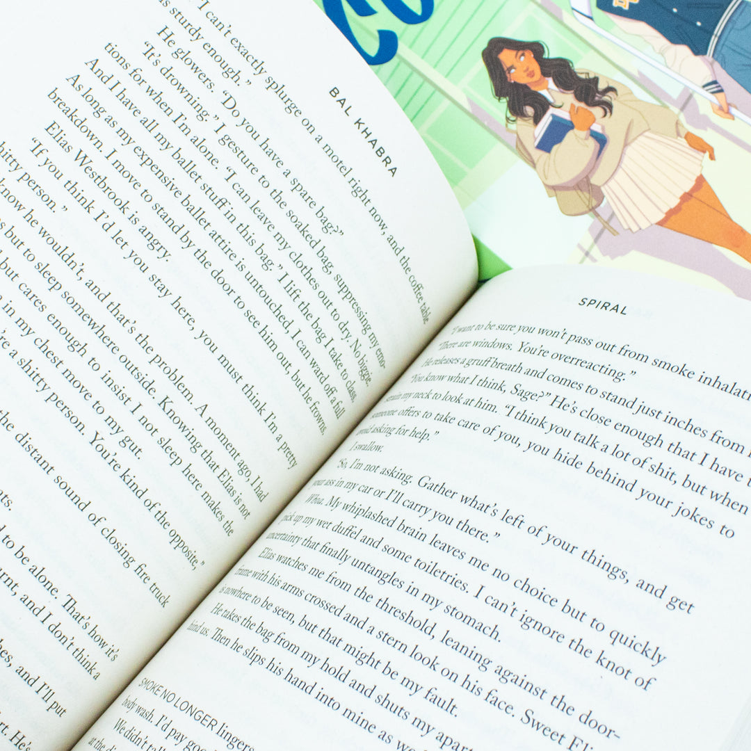 Off the Ice Series 2 Books Collection Set By Bal Khabra (Collide and Spiral)