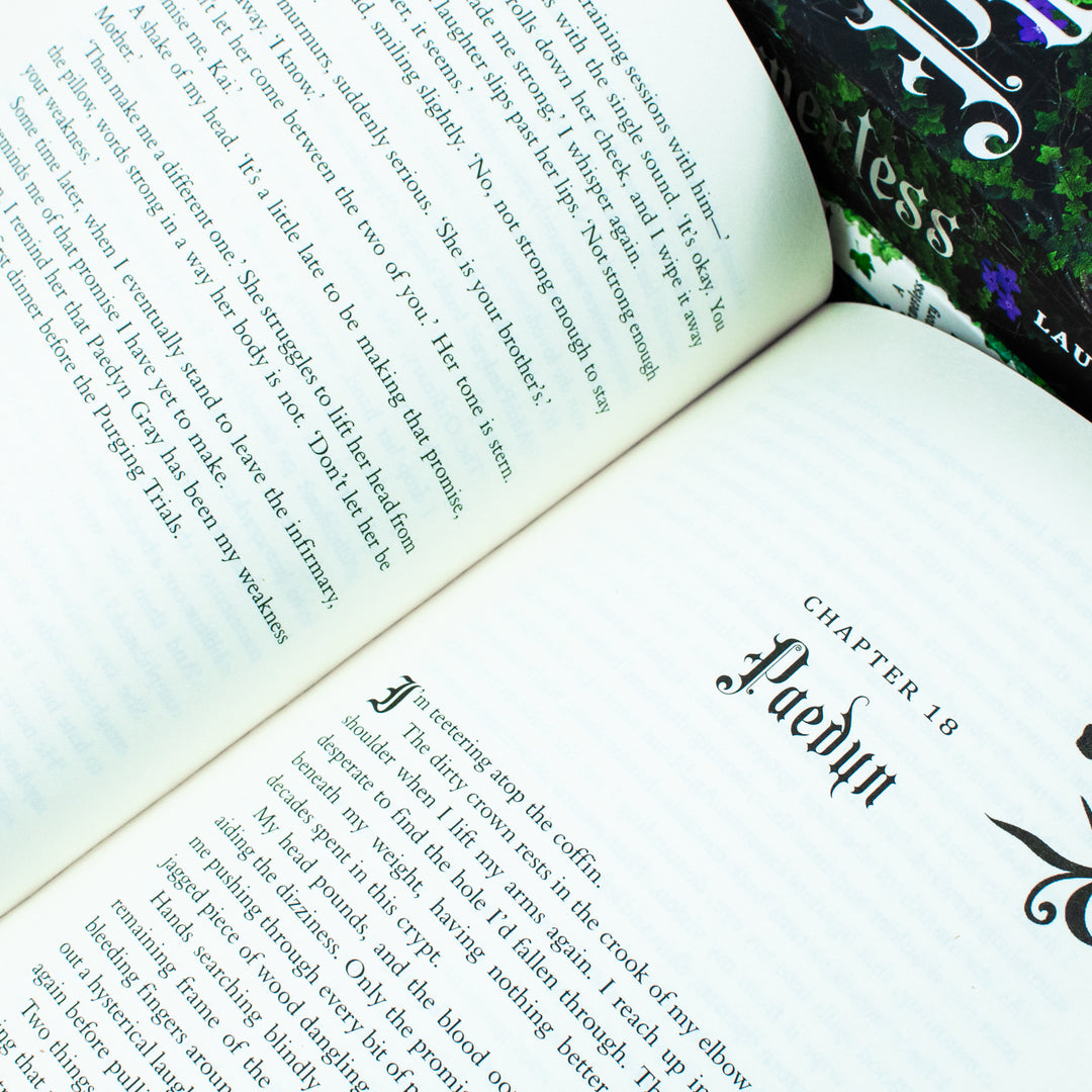 The Powerless Trilogy By Lauren Roberts 4 Books Collection Set (Fearless [Hardback], Powerless, Powerful and Reckless)