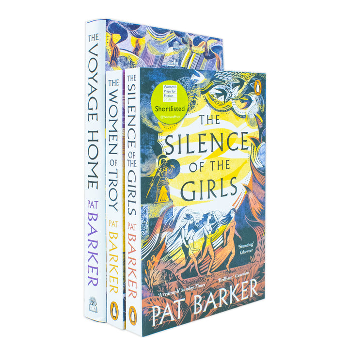 Women of Troy Series By Pat Barker Complete 3 Books Collection Set (The Silence of the Girls, The Women of Troy & The Voyage Home)