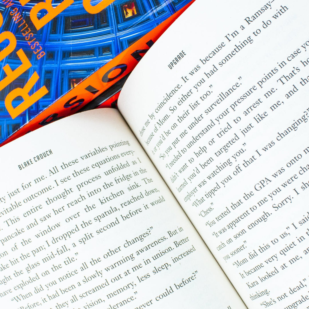 Blake Crouch Book Collection: Recursion, Dark Matter, Upgrade – Best-Selling Sci-Fi Thriller 3-Book Set | Mind-Bending Fiction & Mystery Novels