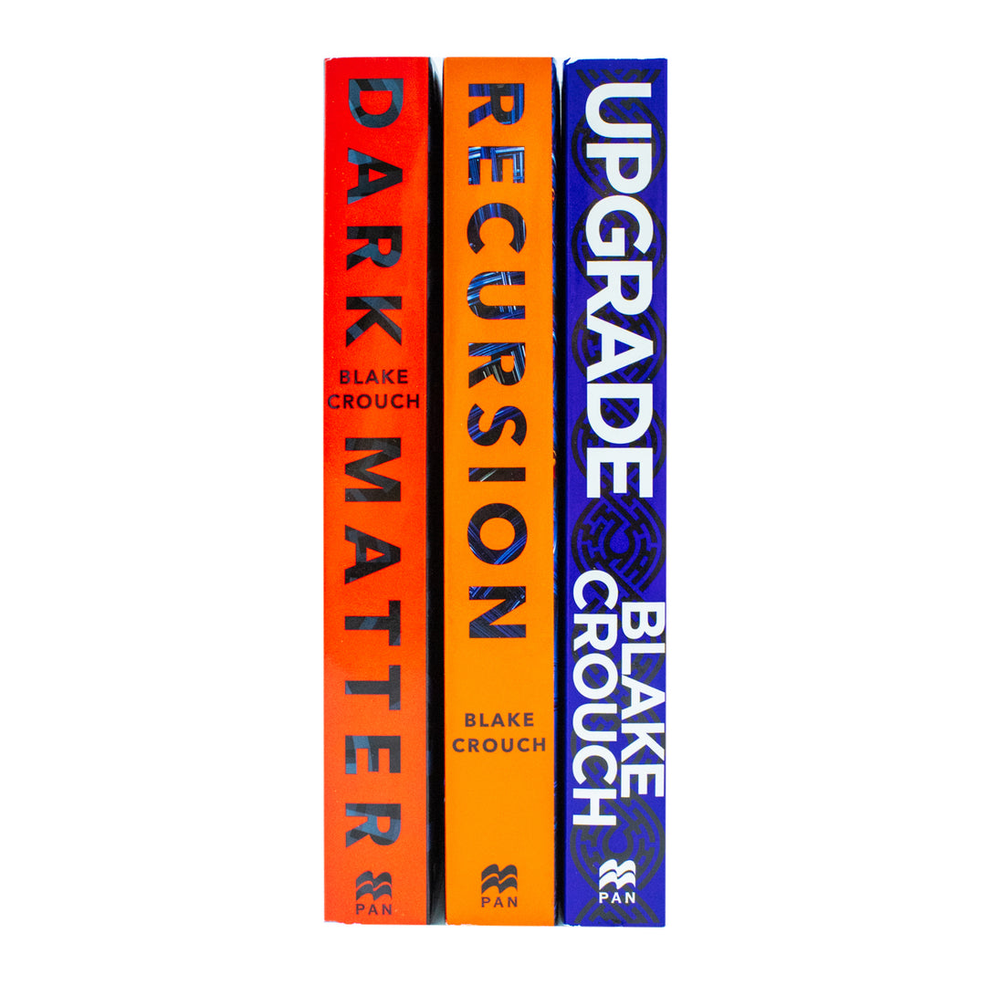 Blake Crouch Book Collection: Recursion, Dark Matter, Upgrade – Best-Selling Sci-Fi Thriller 3-Book Set | Mind-Bending Fiction & Mystery Novels