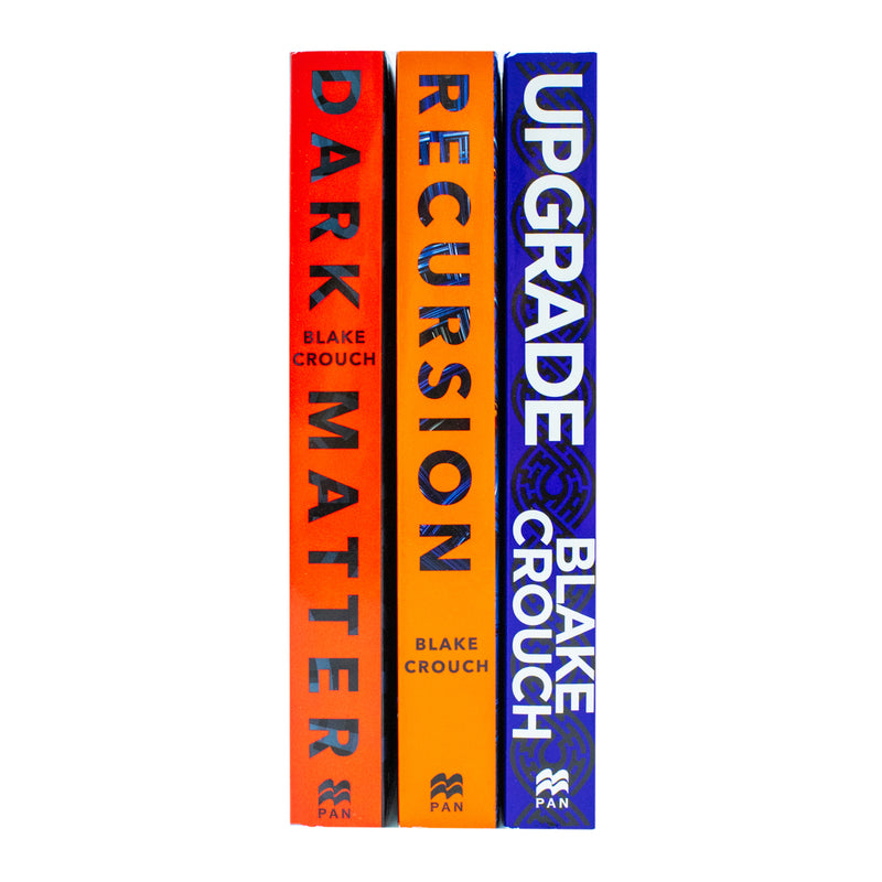 Blake Crouch Book Collection: Recursion, Dark Matter, Upgrade – Best-Selling Sci-Fi Thriller 3-Book Set | Mind-Bending Fiction & Mystery Novels