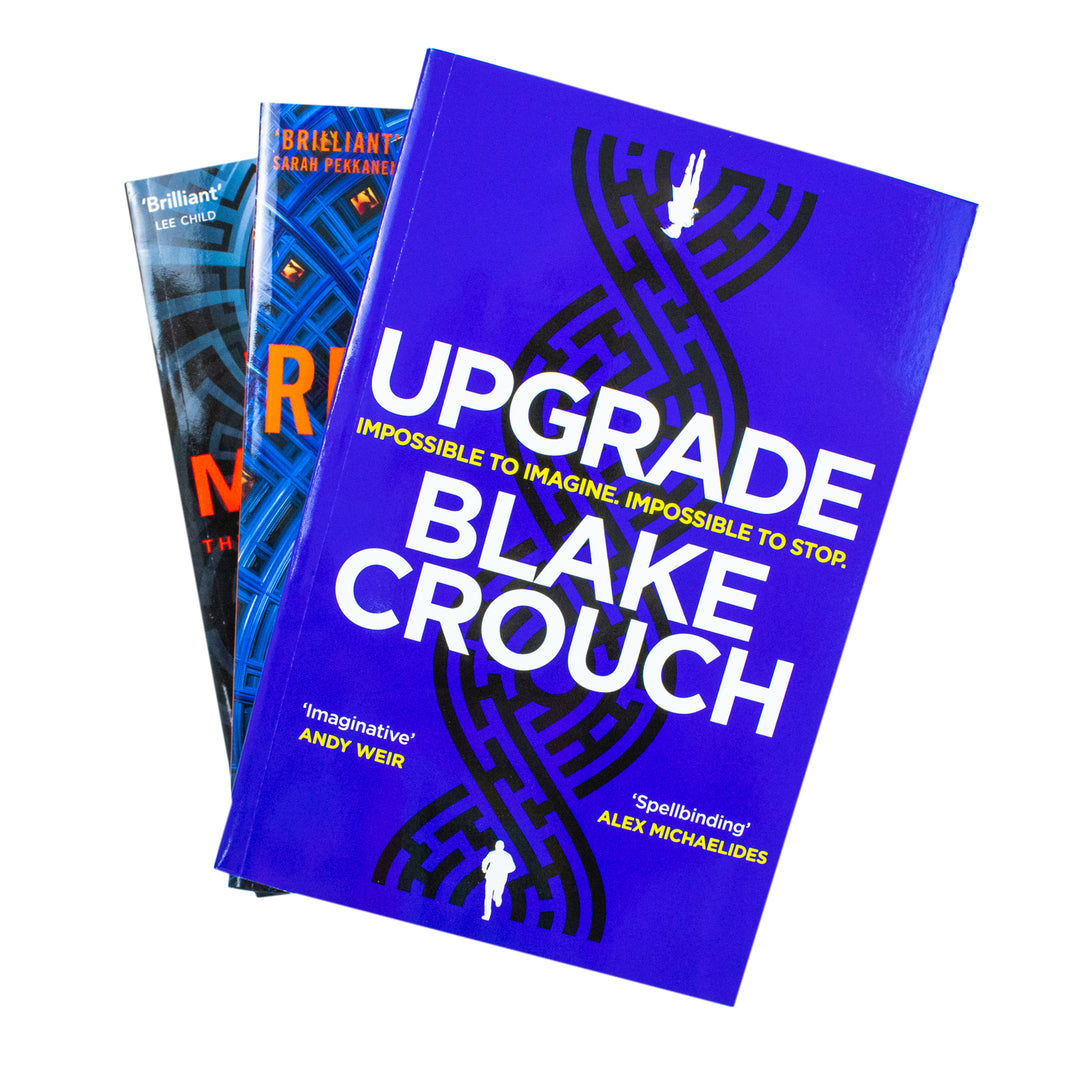Blake Crouch Book Collection: Recursion, Dark Matter, Upgrade – Best-Selling Sci-Fi Thriller 3-Book Set | Mind-Bending Fiction & Mystery Novels