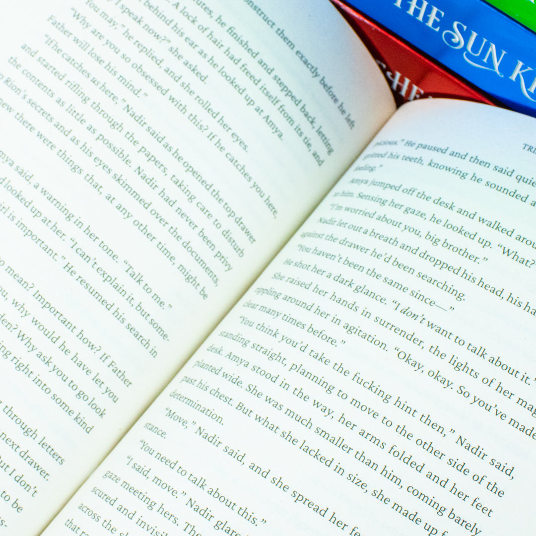 Artefacts of Ouranos Series 4 Books Collection Set By Nisha J. Tuli (Trial of the Sun Queen, Rule of the Aurora King, Fate of the Sun King and Tale of the Heart Queen)