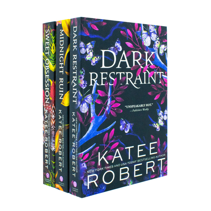 Dark Olympus Series Book 6 to 8 By Katee Robert 3 Books Collection Set (Midnight Ruin, Dark Restraint and Sweet Obsession)