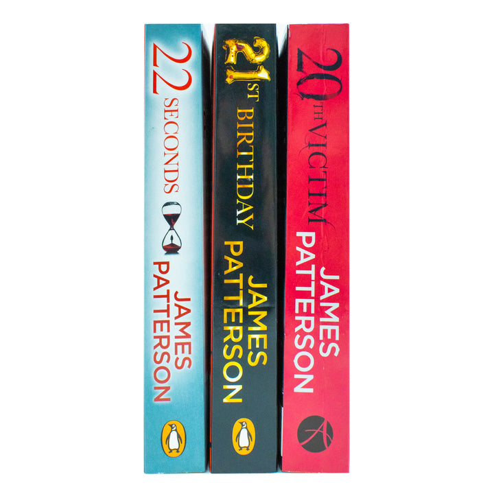 Women's Murder Club Series by James Patterson 3 Books Collection Set (20th Victim, 21st Birthday, 22 Seconds)