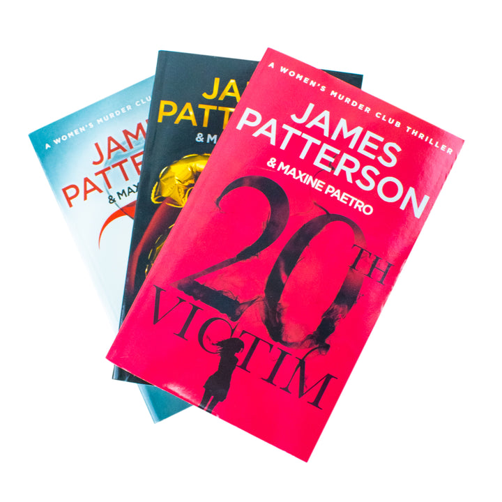 Women's Murder Club Series by James Patterson 3 Books Collection Set (20th Victim, 21st Birthday, 22 Seconds)