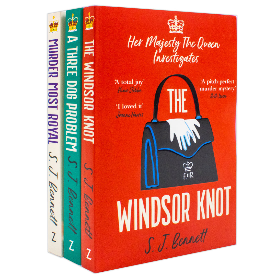 Her Majesty the Queen Investigates Series 3 Books Collection Set (The Windsor Knot, A Three Dog Problem & Murder Most Royal)