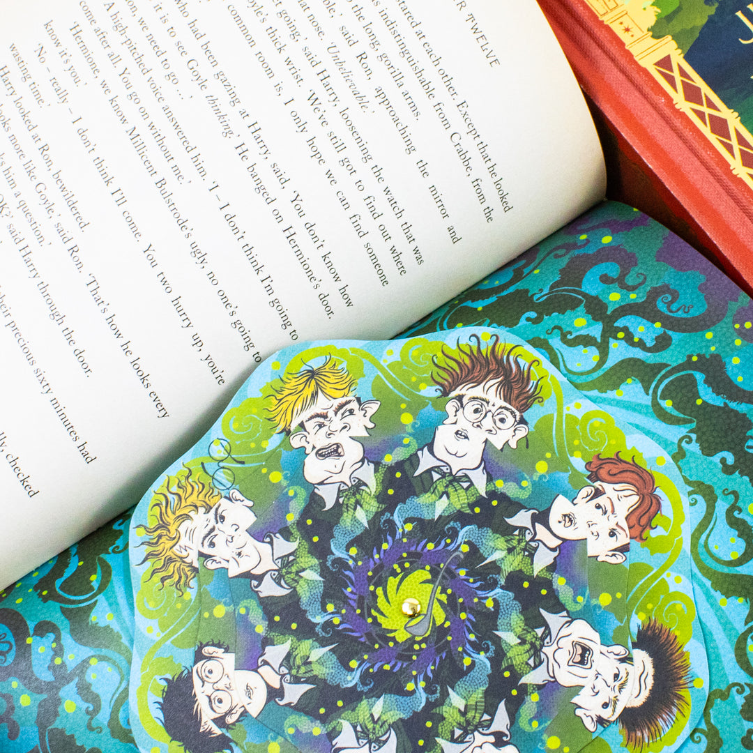 Harry Potter Mina Lima Edition Series Collection 2 Books Set by J.K. Rowling (The Chamber of Secrets and the Philosopher’s Stone)
