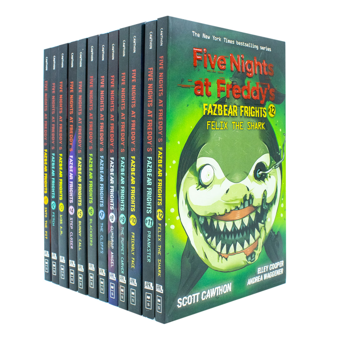 Five Nights at Freddy's: Fazbear Frights – 12-Book Box Set by Scott Cawthon | Spooky Horror, Creepy Mystery & Supernatural Tales for FNAF Fans & Teens