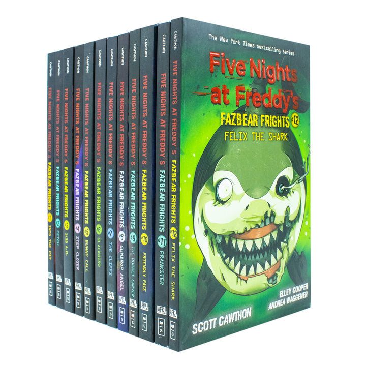 Five Nights at Freddy's: Fazbear Frights – 12-Book Box Set by Scott Cawthon | Spooky Horror, Creepy Mystery & Supernatural Tales for FNAF Fans & Teens