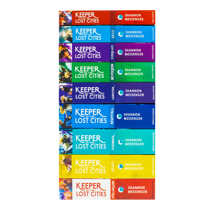 Keeper of the Lost Cities 9-Book Collection by Shannon Messenger | Fantasy Adventure Series, Magic, Bestselling Fiction for Young Readers & Kids