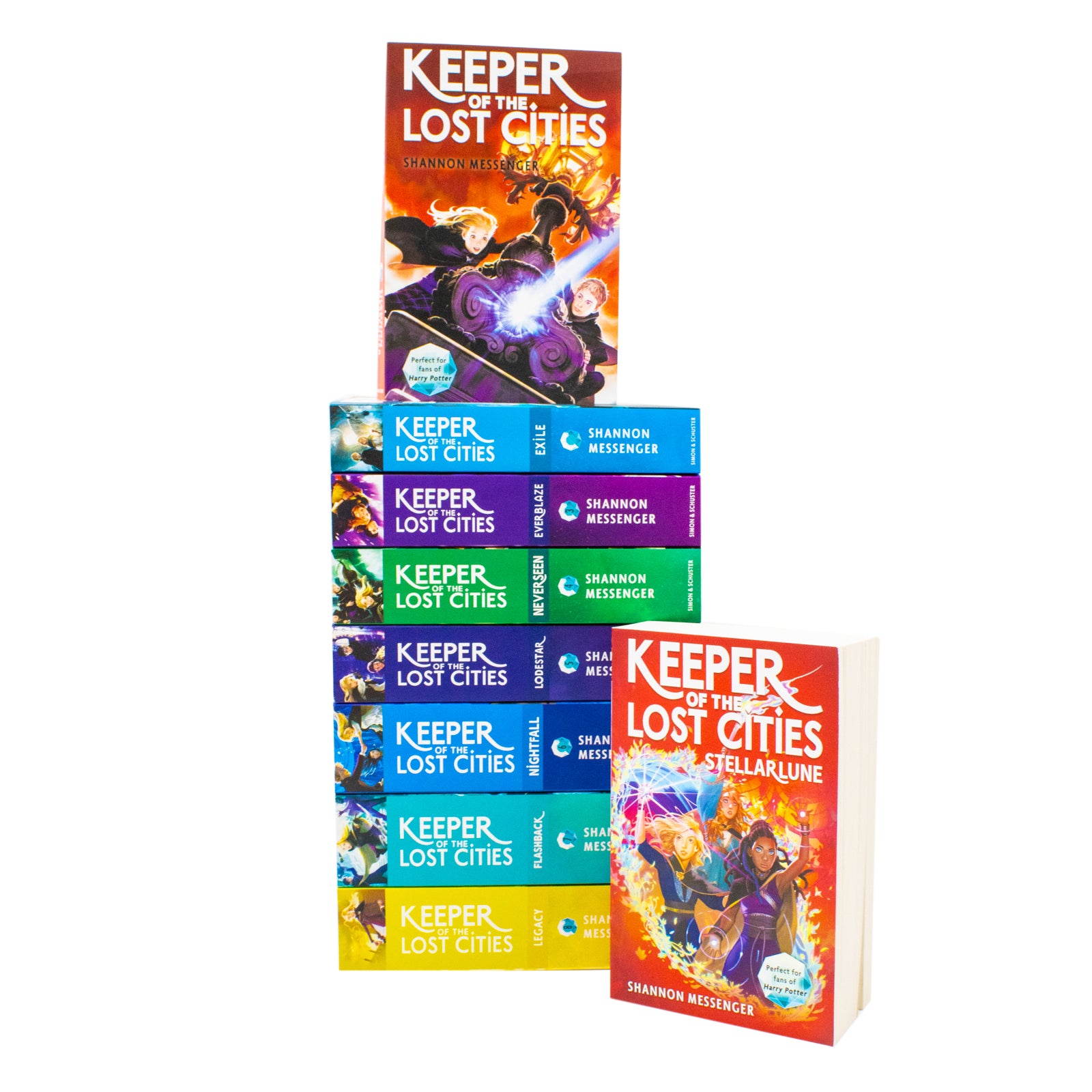 Keeper of the Lost Cities 9 Book Set by Shannon Messenger