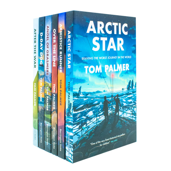 Tom Palmer Conkers Series 6 Books Collection Set (Armistice Runner, D-Day Dog, After the War, Resist,Over the Line & Arctic Star)