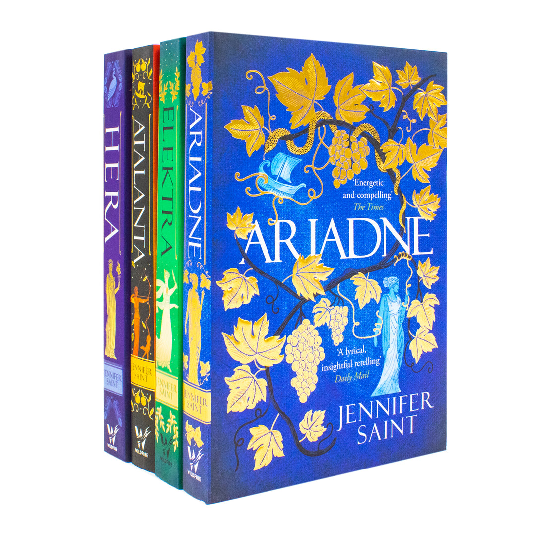 Jennifer Saint Collection 4 Books Set (Ariadne, Elektra, Atalanta and Hera)