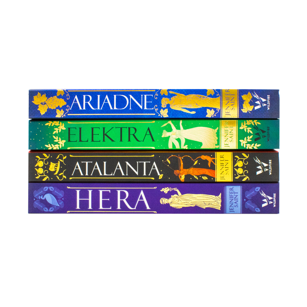 Jennifer Saint Collection 4 Books Set (Ariadne, Elektra, Atalanta and Hera)