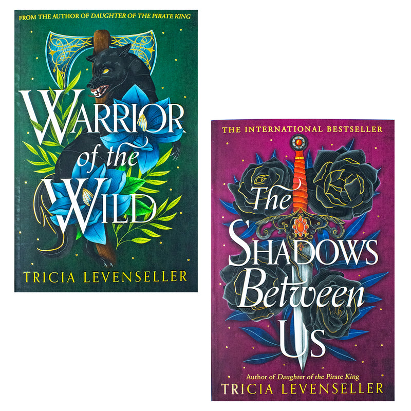 Tricia Levenseller Collection 2 Books Set ( Warrior of the Wild, The Shadows Between Us)