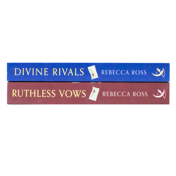 Letters of Enchantment Series By Rebecca Ross 2 Books Collection Set (Divine Rivals and Ruthless Vows)
