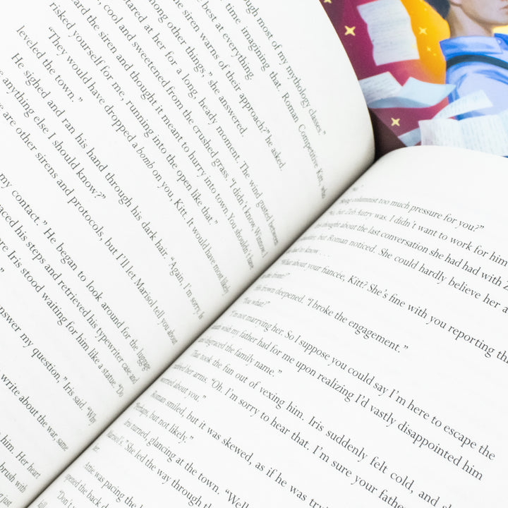 Letters of Enchantment Series By Rebecca Ross 2 Books Collection Set (Divine Rivals and Ruthless Vows)