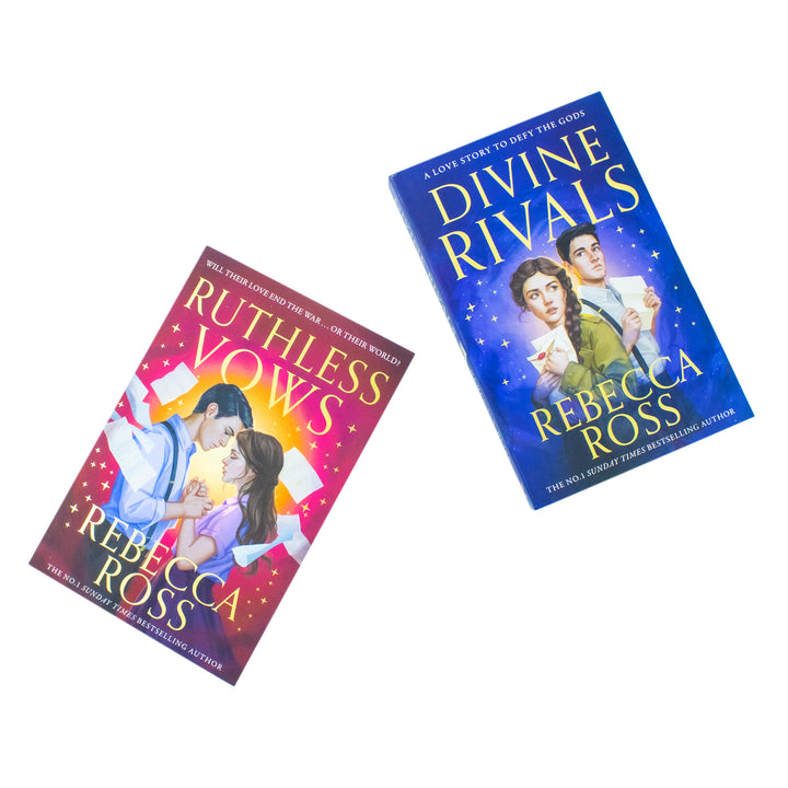 Letters of Enchantment Series By Rebecca Ross 2 Books Collection Set (Divine Rivals and Ruthless Vows)
