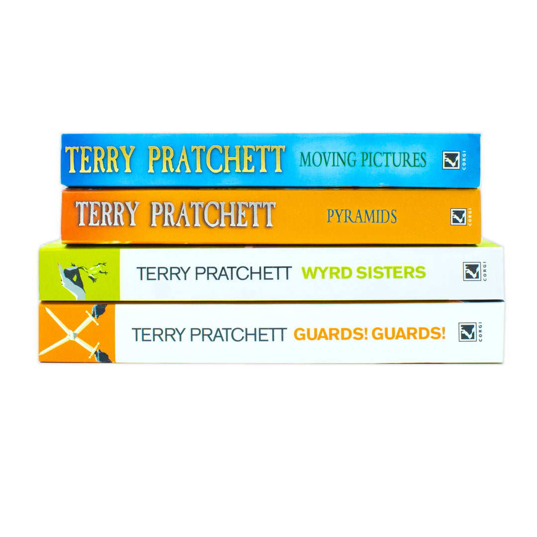 Discworld Novel by Terry Pratchett 4 Books Set Collection (vol 6-9) Series 2