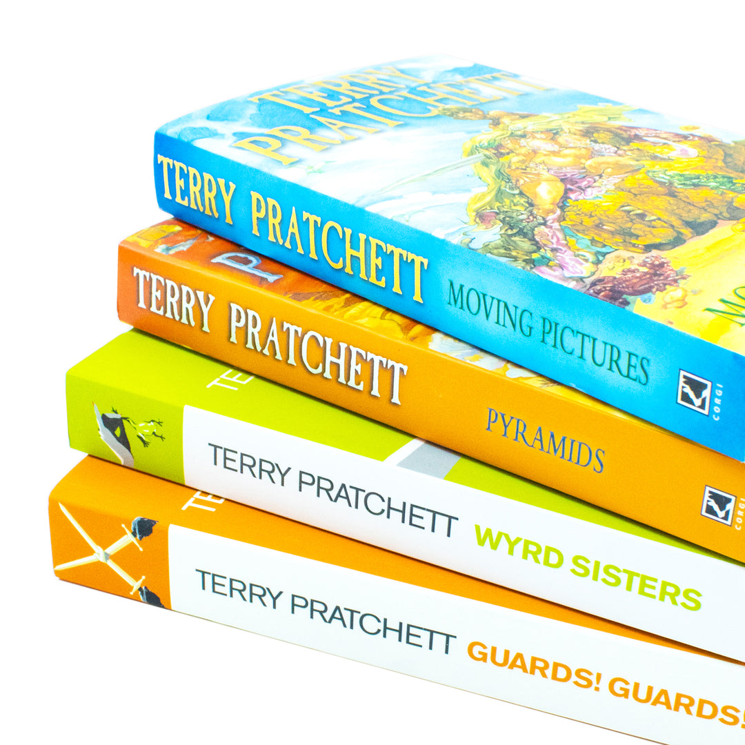 Discworld Novel by Terry Pratchett 4 Books Set Collection (vol 6-9) Series 2