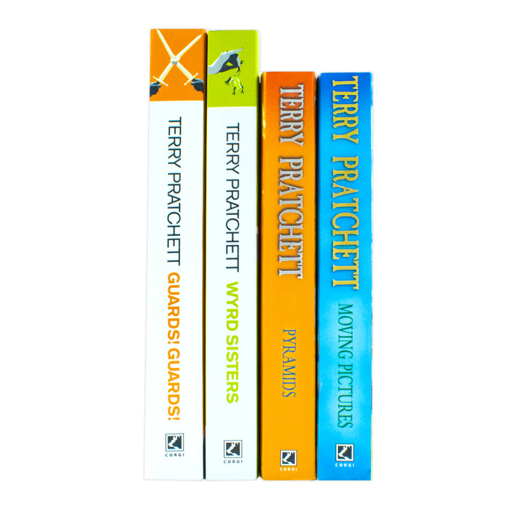 Discworld Novel by Terry Pratchett 4 Books Set Collection (vol 6-9) Series 2