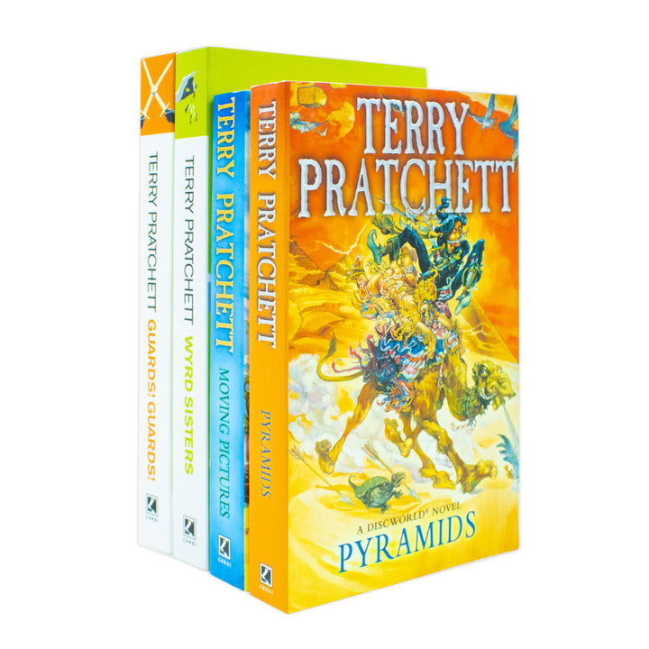 Discworld Novel by Terry Pratchett 4 Books Set Collection (vol 6-9) Series 2