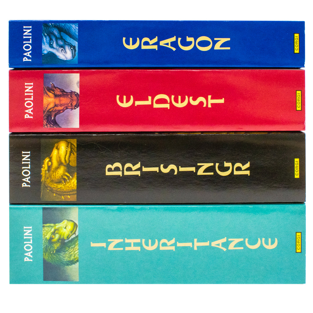 The Inheritance Cycle Series 4 Book Collection by Christopher Paolini| Epic Fantasy Adventure, Dragons, Magic & Bestselling Young Adult Saga