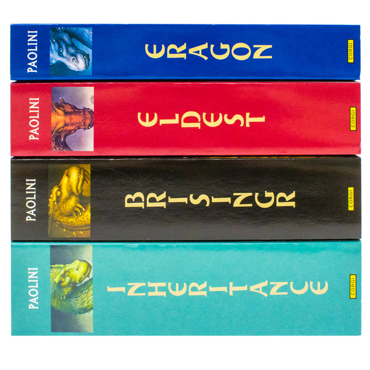 The Inheritance Cycle Series 4 Book Collection by Christopher Paolini| Epic Fantasy Adventure, Dragons, Magic & Bestselling Young Adult Saga
