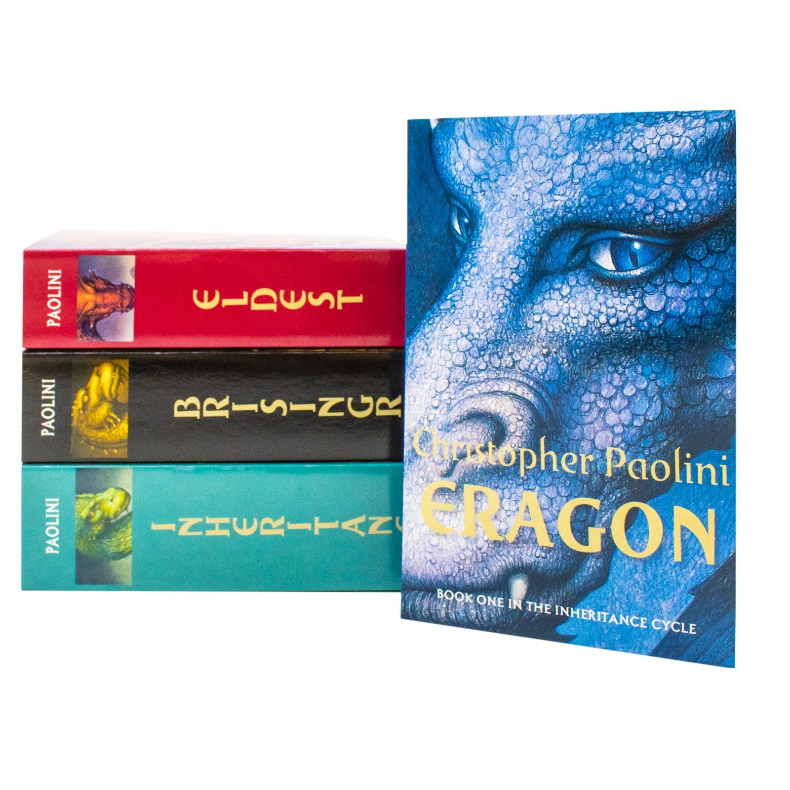 4 Book Inheritance Cycle Series by Christopher Paolini in
