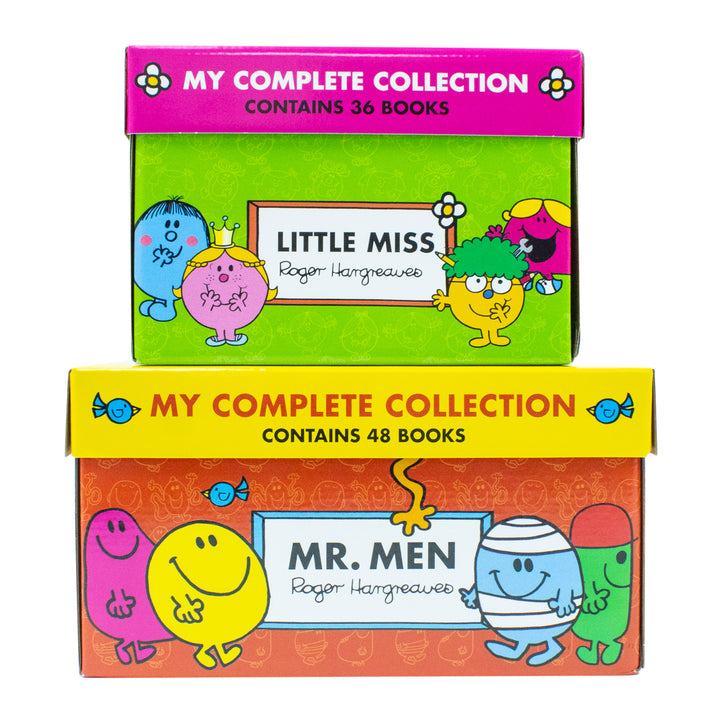 Mr Men & Little Miss My Complete Collection 84 Books Set by Roger Hargreaves | Children's Series – Fun Stories,  Humor, Reading &  Early Learning