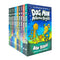 Adventures of Dog Man 10 Book Set Collection by Dav Pilkey Hardback