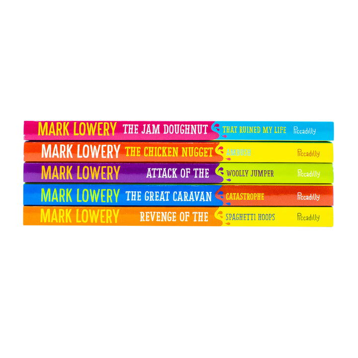 A Roman Garstang Adventure 5 Book Set by Mark Lowery – A Wildly Funny, Hugely Heartwarming Series(Ages 8–12) Paperback