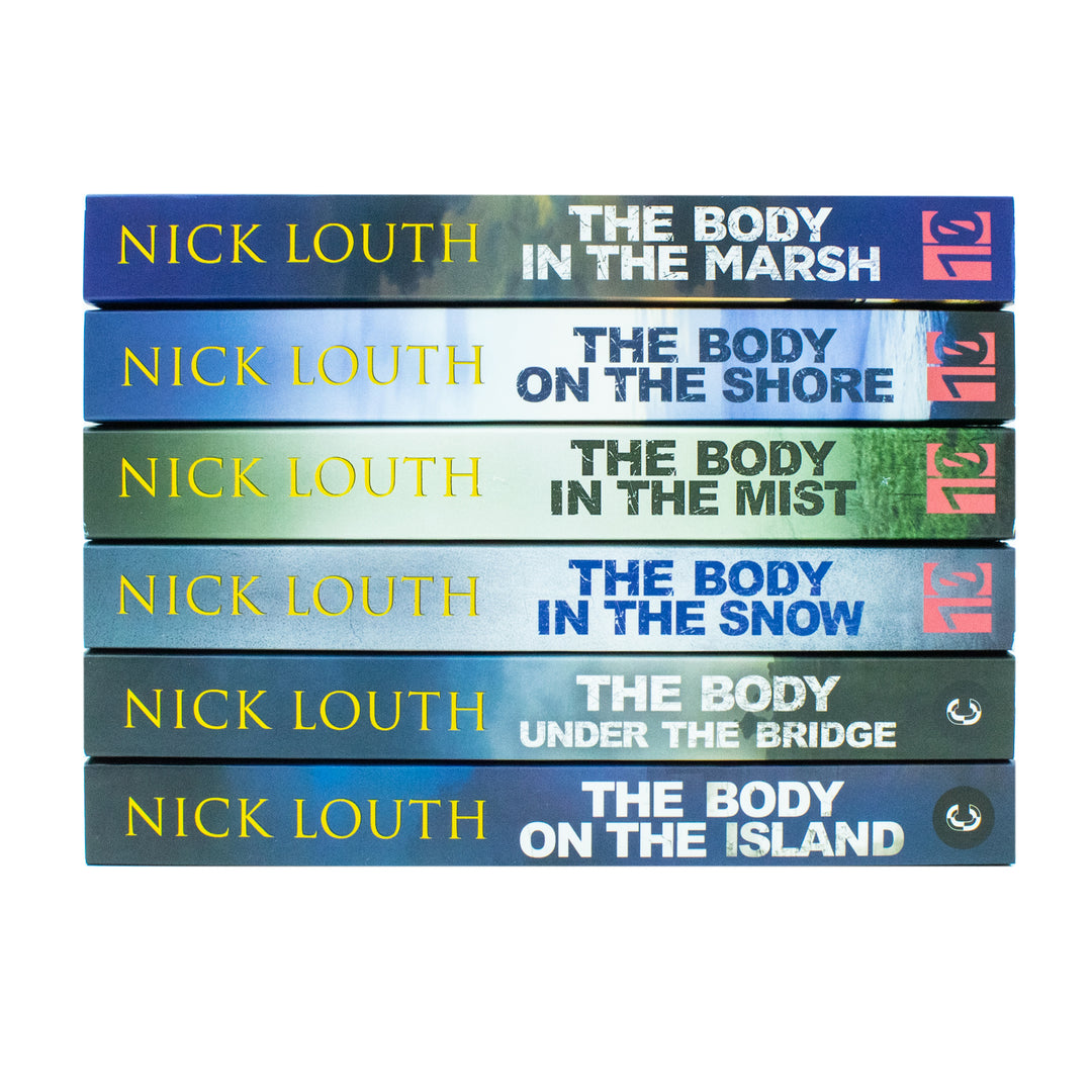 DCI Craig Gillard Crime Thrillers Series 6 Books Collection Set by Nick Louth