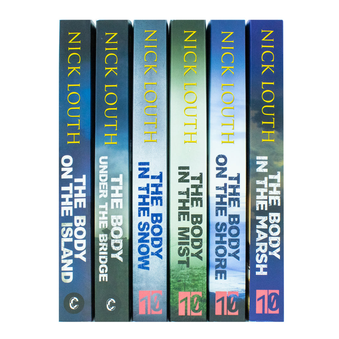 DCI Craig Gillard Crime Thrillers Series 6 Books Collection Set by Nick Louth