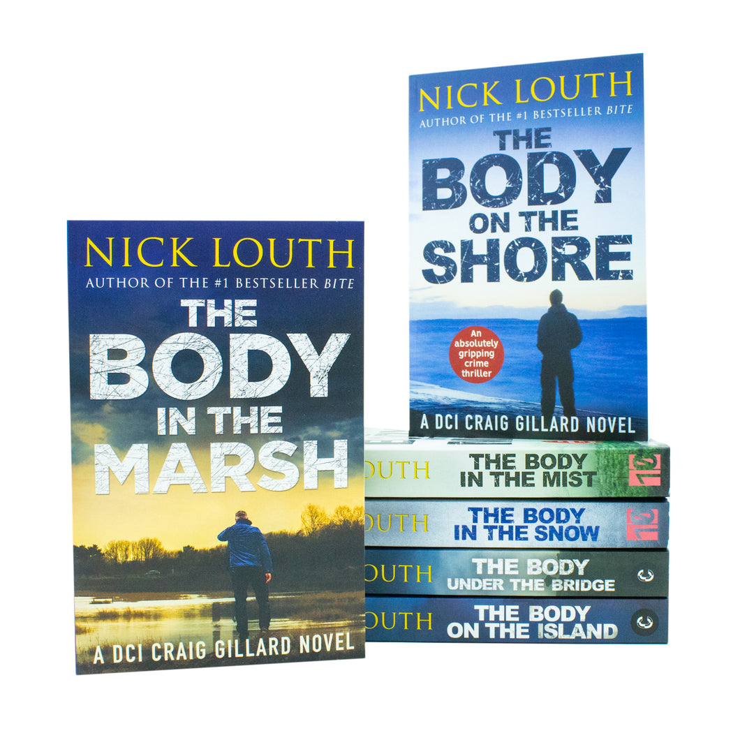 DCI Craig Gillard Crime Thrillers Series 6 Books Collection Set by Nick Louth
