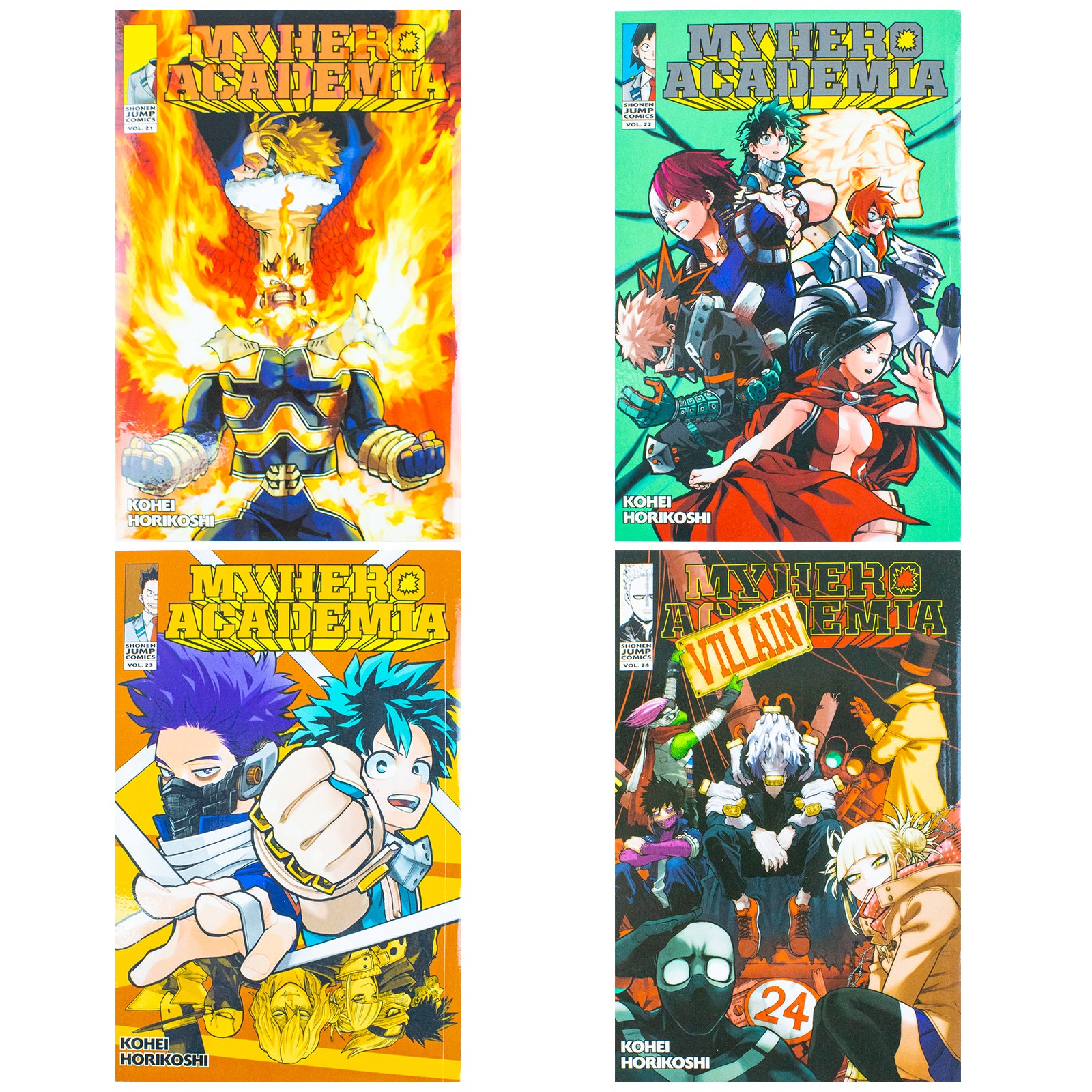 My Hero Academia 21-25, 5 Books Set Collection – Lowplex Books