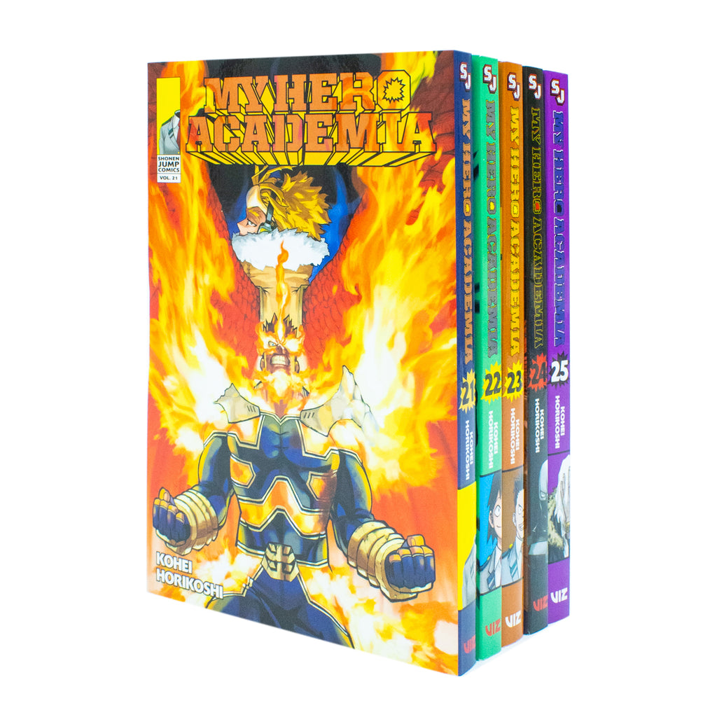 My Hero Academia 21-25, 5 Books Set Collection – Lowplex Books