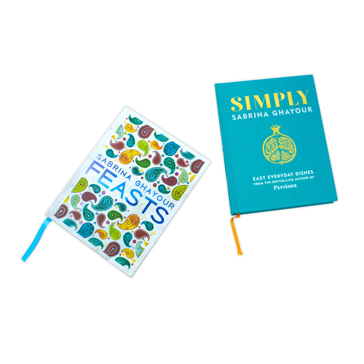 Feasts & Simply Easy everyday dishes By Sabrina Ghayour 2 Books Collection Set