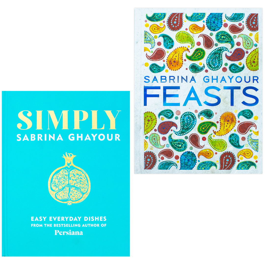 Feasts & Simply Easy everyday dishes By Sabrina Ghayour 2 Books Collection Set