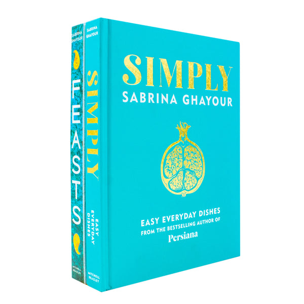 Feasts & Simply Easy everyday dishes By Sabrina Ghayour 2 Books Collection Set